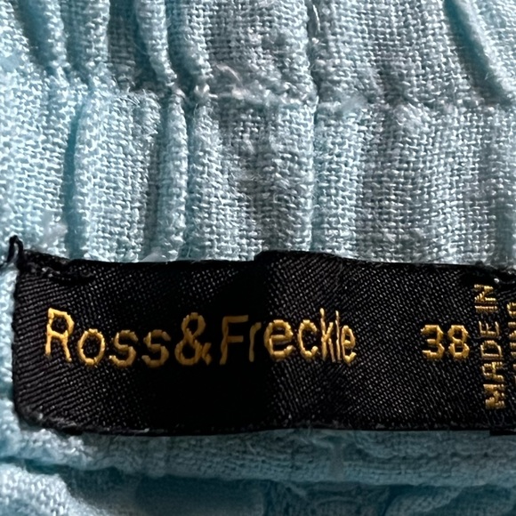 Ross & Freckle Men’s Linen Blend Pants - Size 38x32 - Picture 2 of 4